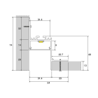 SICOM - SOL5010027 SICOM L30 XLPLASTERBOARD GR+COVERPMMABIA