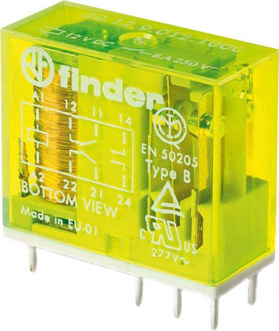 FINDER SPA - FIN501290125000 RELÈ DI SICUREZZA 2 CONTATTI