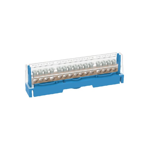 ARNOCANALI SPA - ARN5015N MORSETTIERA RIPARTIZIONE 15FORI BLU