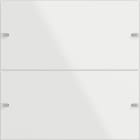 GIRA - GIR502212 SET BIL. 2X SENS.TATT.4.95 VETRO BIANCO