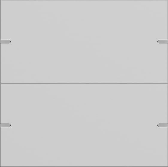 GIRA - GGI5022915 SET BIL. 2X SENS.TATT.4.95 ALLUM.GRIGIO