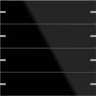 GIRA - GIR502405 SET BIL. 4X SENS.TATT.4.95 VETRO NERO