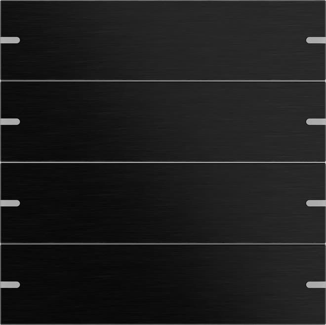 GIRA - GIR5024126 SETBIL.4XSENS.TATT.4.95ALLUM.NERO(ANOD