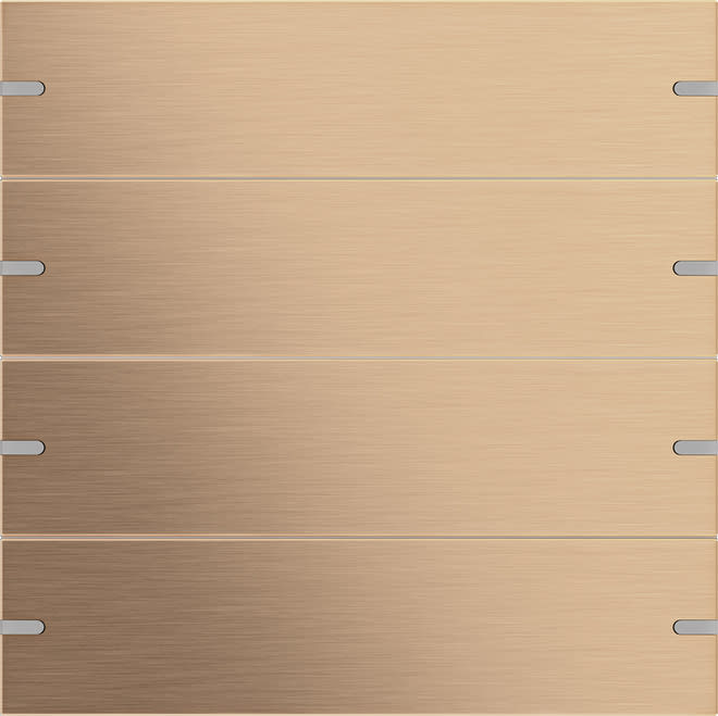 GIRA - GIR502438 SET BIL. 4X SENS.TATT.4.95 BRONZO