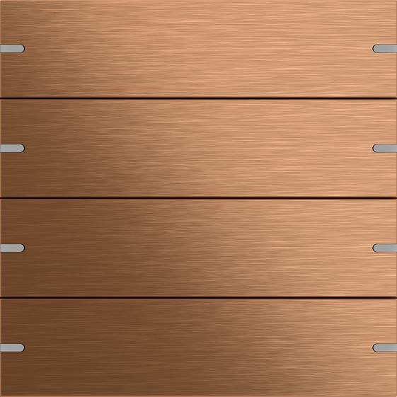 GIRA - GGI502438 SET BIL. 4X SENS.TATT.4.95 BRONZO