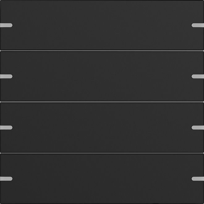 GIRA - GIR5024905 SETBIL.4XSENS.TATT.4.95ALLUM.NEROO(VE