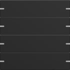 GIRA - GIR5024905 SETBIL.4XSENS.TATT.4.95ALLUM.NEROO(VE