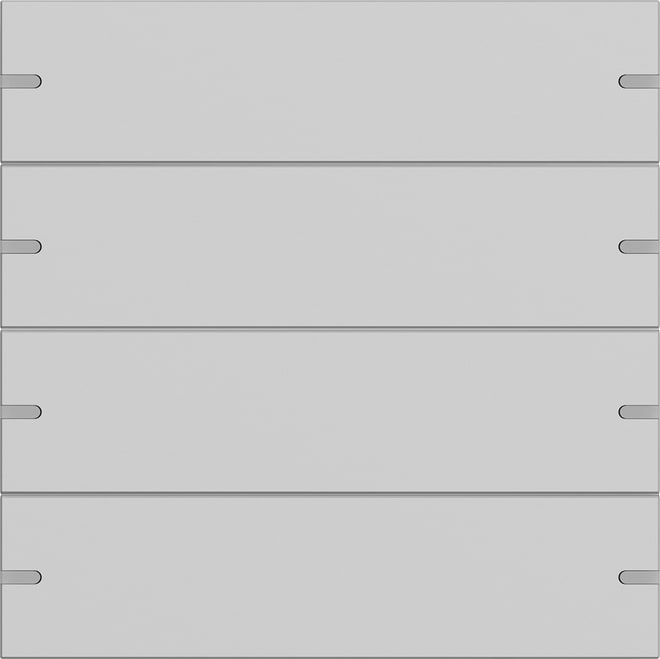 GIRA - GIR5024915 SETBIL.4XSENS.TATT.4.95ALLUM.GRIGIOO(