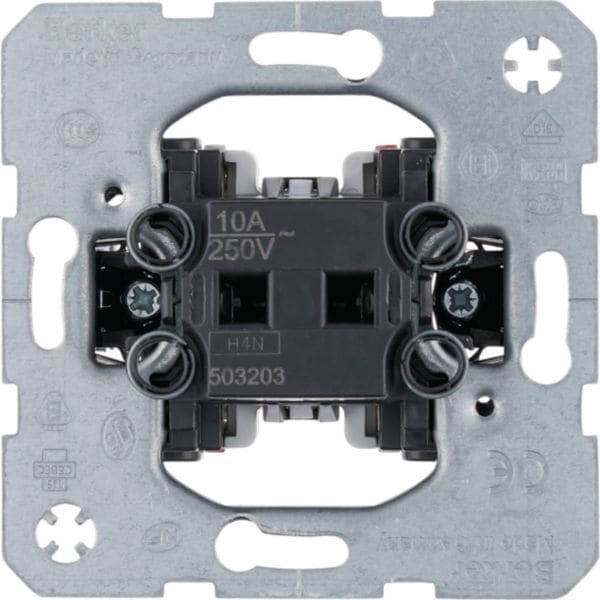 BERKER - BRK503203 PULS.CONT. APERTURA + CONT.NA COM.LUCI