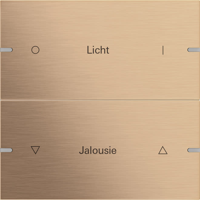 GIRA - GIR503238 SET BIL. 2-M PERS. SENS.TATT.4.95 BRONZ