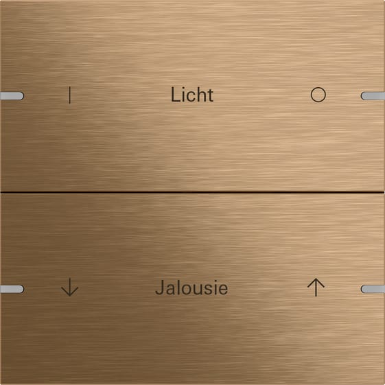 GIRA - GGI503238 SET BIL. 2-M PERS. SENS.TATT.4.95 BRONZ