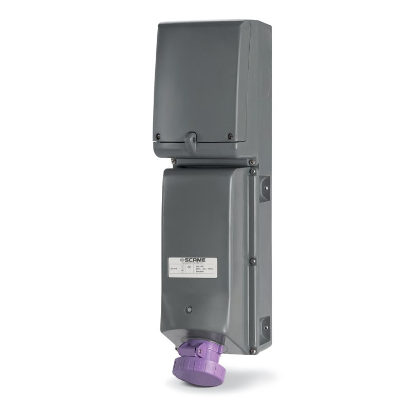 SCAME PARRE SPA - SCA503.2416-F PRESA INTERBL. 2P IP66 16A 24V CA 120VA