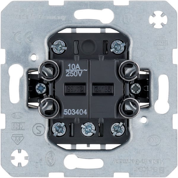 BERKER - BRK503404 PULS.DOPP GRUPPO 4 CONT.NA COM.LUCI