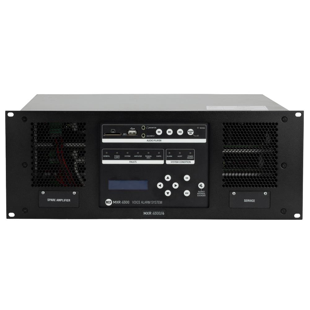 RCF SPA - MAD12100067 MXR 4500-2 AMPLIFICATORE 2CH 500 W EN54-