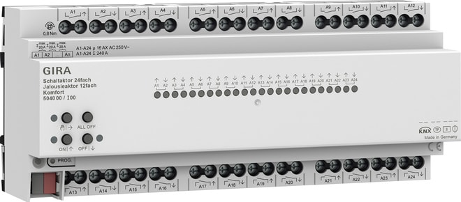 GIRA - GIR504000 ATTUAT.INTERR./VEN. 24M/12M 16 A AMG KMF