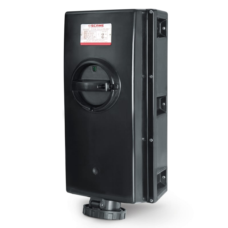 SCAME PARRE SPA - SCA504.12574 PRESA GRP 3P+T 125A 9H IP66 EX ZONA1/21
