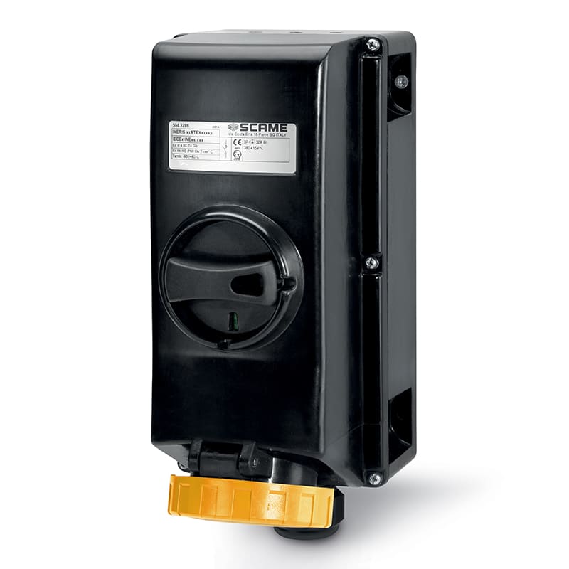 SCAME PARRE SPA - SCA504.1670 PRESA GRP 2P+T 16A 4H IP66 EX ZONA1/21