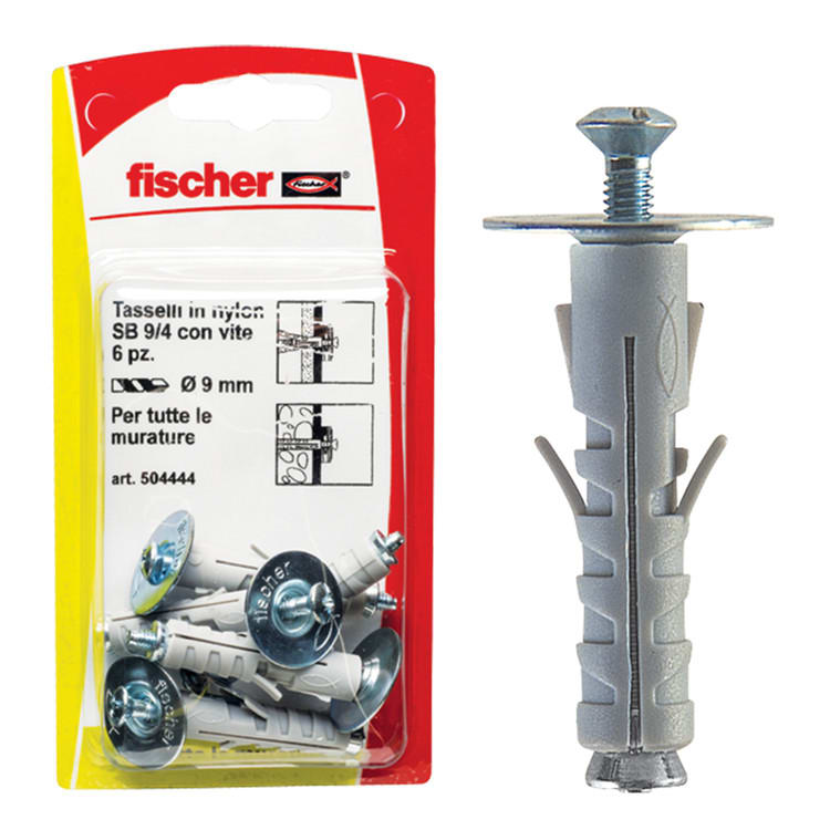 FISCHER ITALIA - FIS00504444 SB 9/4 K TASSELLO/VITE TSC