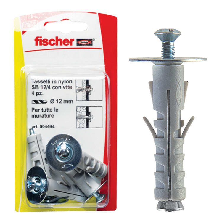 FISCHER ITALIA - FIS00504464 SB 12/4 K TASSELLO/VITE TSC