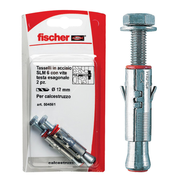 FISCHER ITALIA - FIS00504561 SLM 6 TE K TASSELLO/VITE