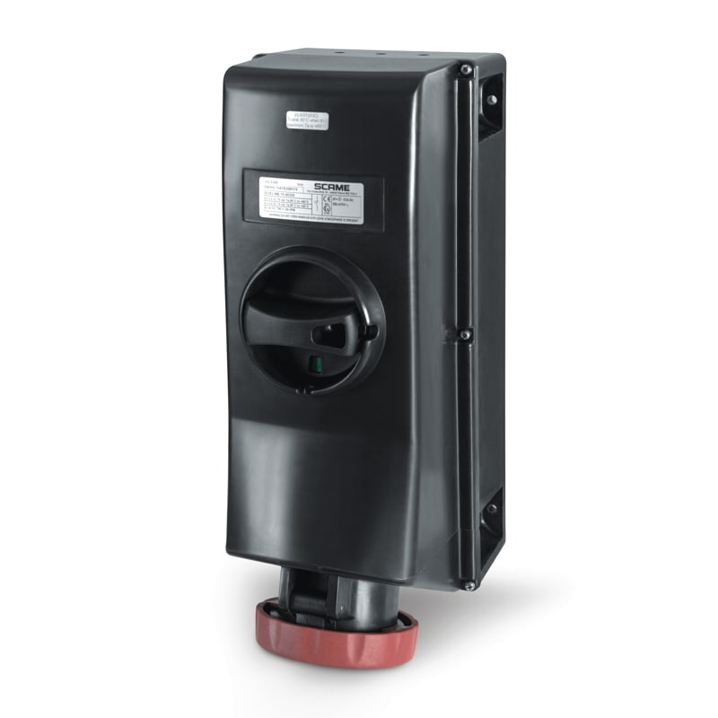 SCAME PARRE SPA - SCA504.63877 PRESA GRP 3P+N+T 63A 5H IP66 EX ZONA1/21