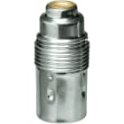 LE PROLUNGHE SAS - PRG505 PORTALAMP. E14 SEMIFILETTATO ZINCATO BN