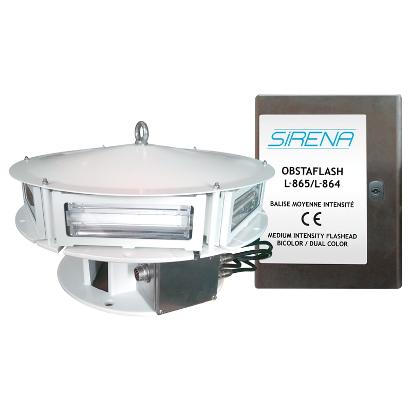SIRENA - SIR50508 OBSTAFLASH LED L-865/A 48VDC W