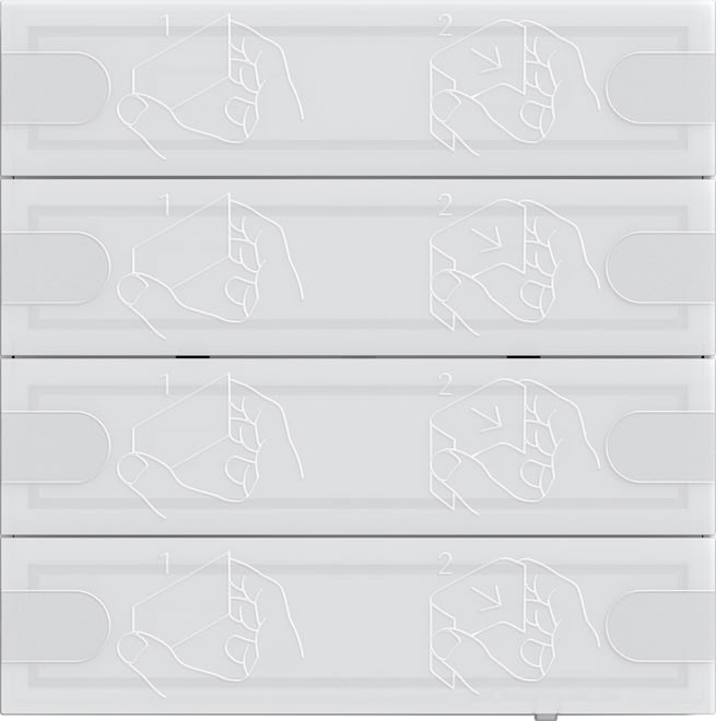 GIRA - GIR5054003 SENS.TATT.4.95 24 V 4X