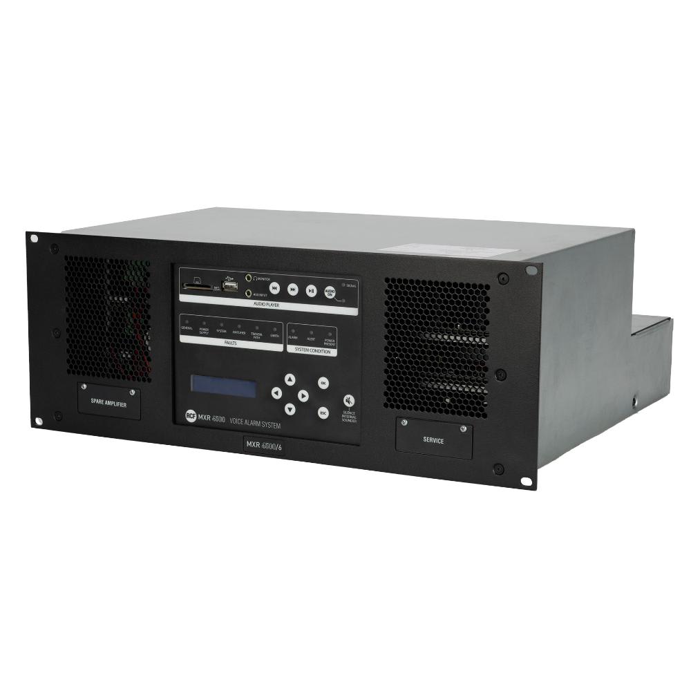 RCF SPA - MAD12100068 MXR 4500-4 AMPLIFICATORE 4CH 500 W EN54-