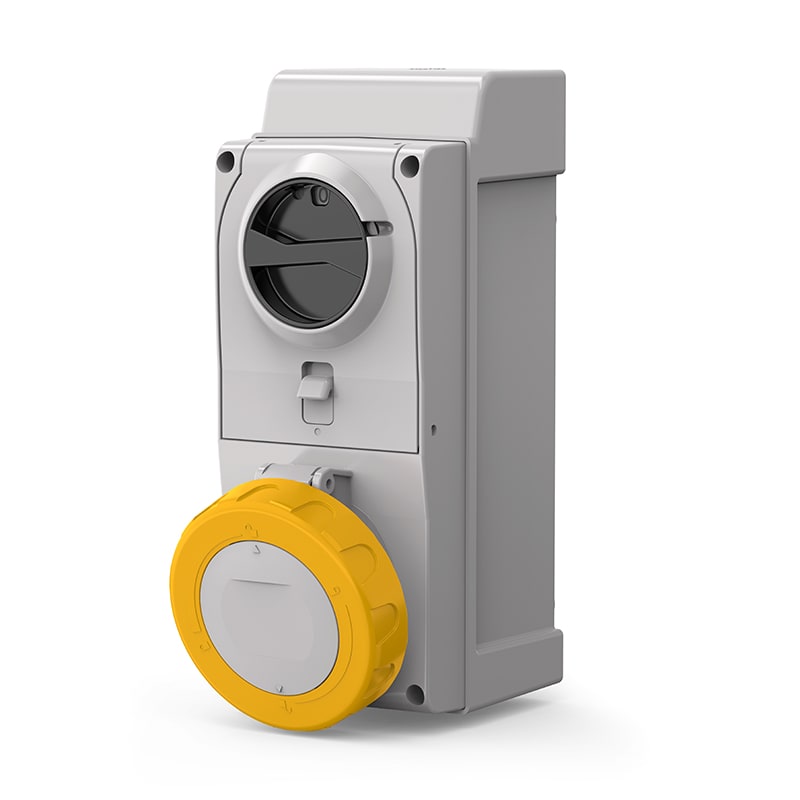 SCAME PARRE SPA - SCA508.3279 PRESA PARETE PROXIMA C/FUS. 3P+N 32A 4H