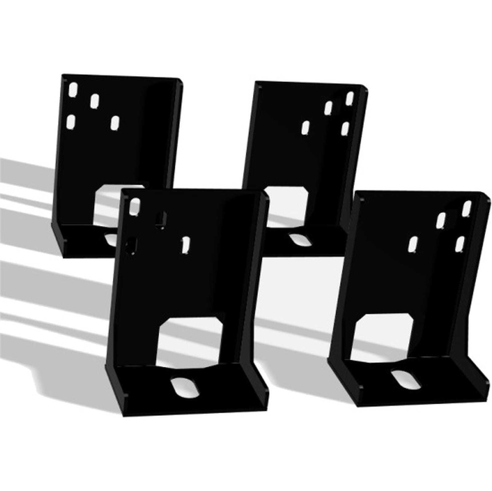 MAYFLEX UK LIMITED - EXL542-508-BK EXCEL ER/CR WITH FEET ANTI-TILT BK PK4