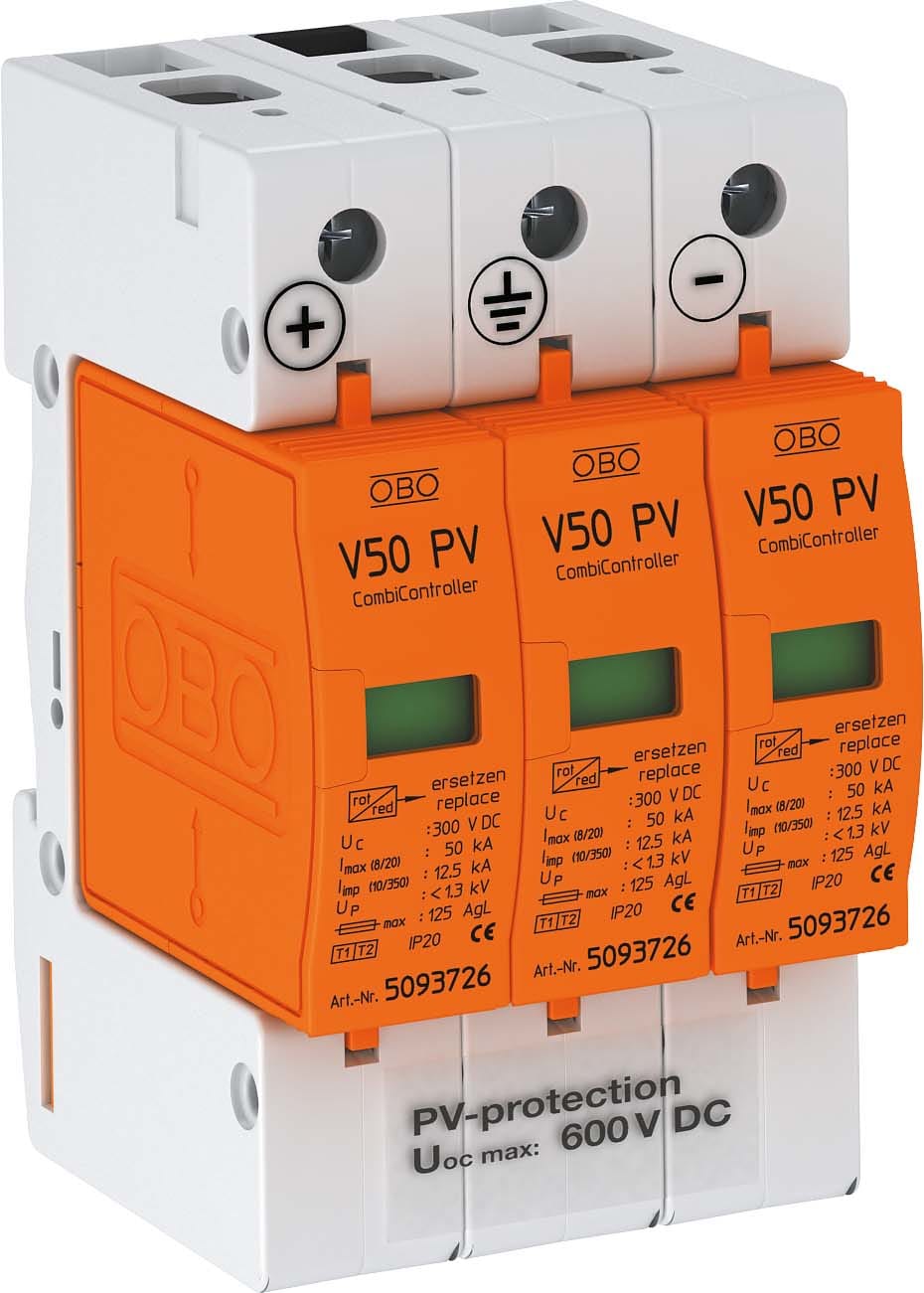 OBO BETTERMANN - OBO5093623 V50BC 3PH600 SPD T12 PV