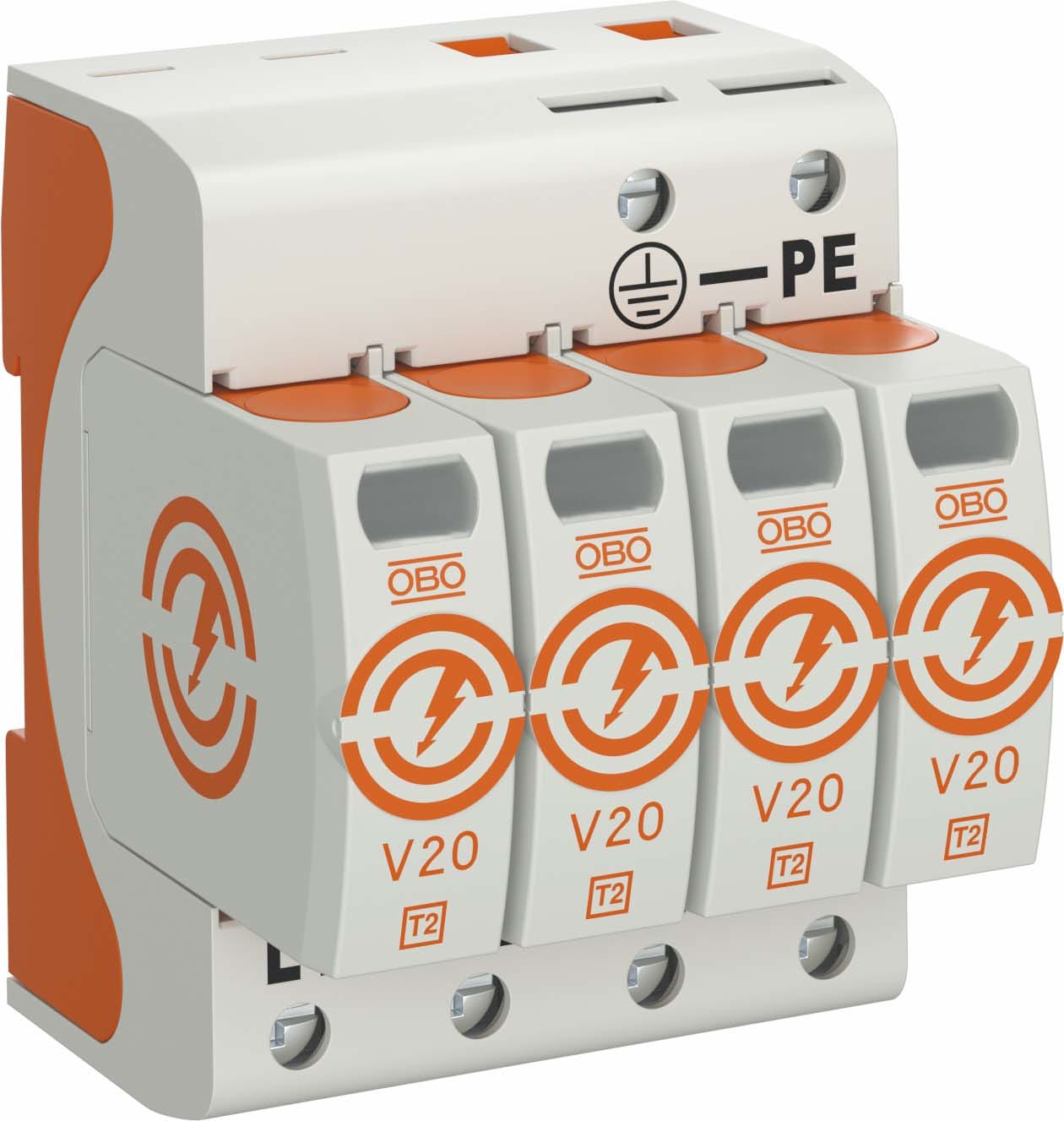 OBO BETTERMANN - OBO5095214 V20 SPD T2 4+0 550V 20 KA