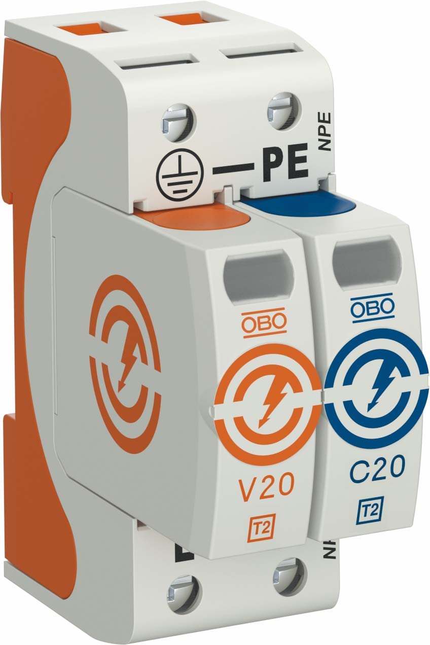 OBO BETTERMANN - OBO5095221 V20-1+NPE-75 LIMITATORE SOVRATENSIONE V2