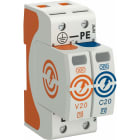 OBO BETTERMANN - OBO5095221 V20 SPD T2 1+1 75V 20 KA