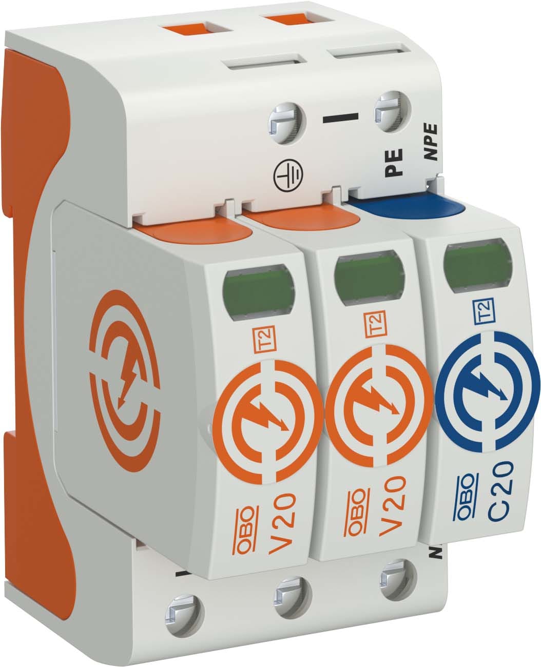 OBO BETTERMANN - OBO5095252 V20 SPD T2 2+1 280V 20 KA