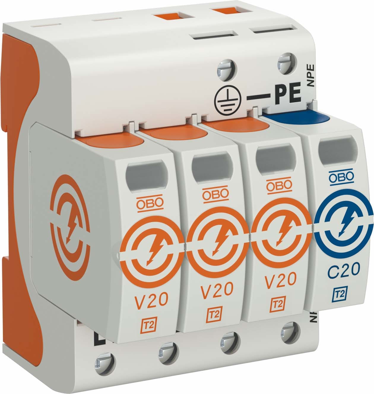 OBO BETTERMANN - OBO5095273 V20 SPD T2 3+1 385V 20 KA