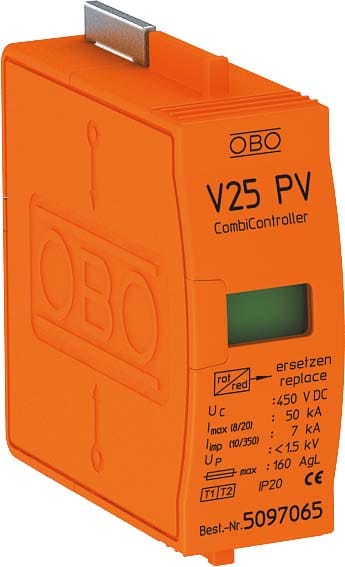 OBO BETTERMANN - OBO5097065 V25-B+C 0-450PV LIMITATORE SOVRATENS V25
