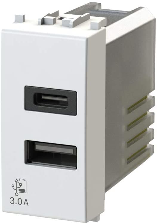 4 BOX SRL - 4BX4B.V19B.USB.30 USB 3.0 VIMAR ARKE BIANCA