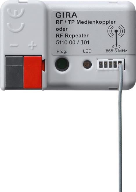 GIRA - GIR511000 ACC.MEDIALE RF/TP/RIPETITORE RF KNX