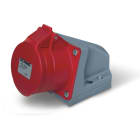 SCAME PARRE SPA - SCA512.3257-7 PRESA DA PARETE 32A 6P+T 6H IP44