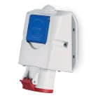 SCAME PARRE SPA - SCA513.1657-FN PRESA PARETE COMBI 16A 3P+N+T - FRANCESE