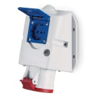 SCAME PARRE SPA - SCA513.1657-PN PRESA PARETE COMBI 16A 3P+N+T - P30