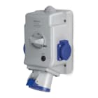 SCAME PARRE SPA - SCA513.3256-2AFS PRESA PARETE COMBI 32A 3P+T - ARGENTINA