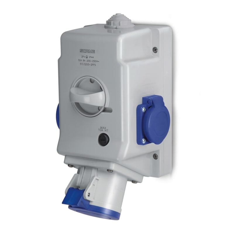 SCAME PARRE SPA - SCA513.1656-2AFS PR. PARETE COMBI 16A 3P+T - ARGENTINA