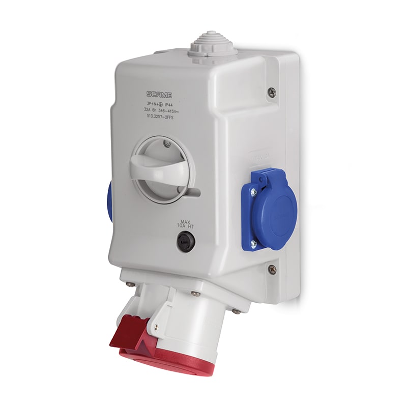 SCAME PARRE SPA - SCA513.3256-2DFS OPTIMA-COMBI C/INT. 0/I 32A 3P+T FUSE