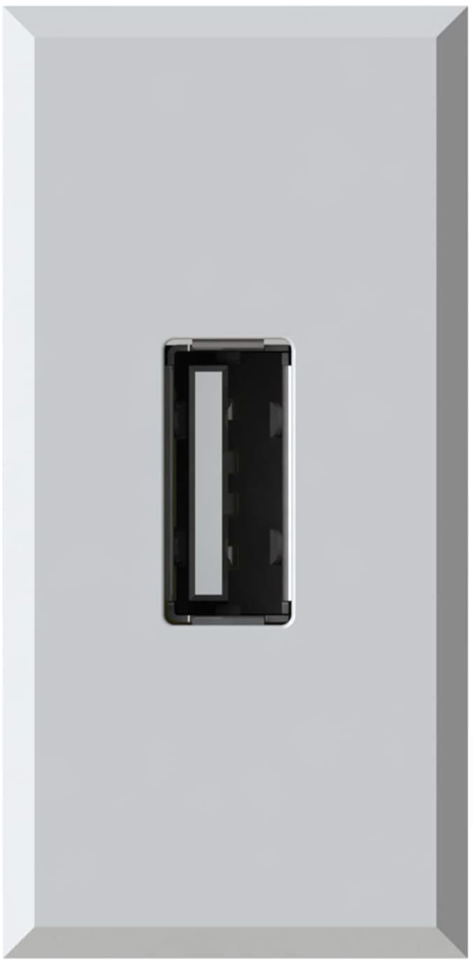 4 BOX SRL - 4BX4B.HD.USB USB 2.1 BTICINO AXOLUTE BIANCA