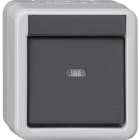 GIRA - GGI515130 PS.AB 1X FIN.CTRL. + 1 PUNTO KNX SOPRA I