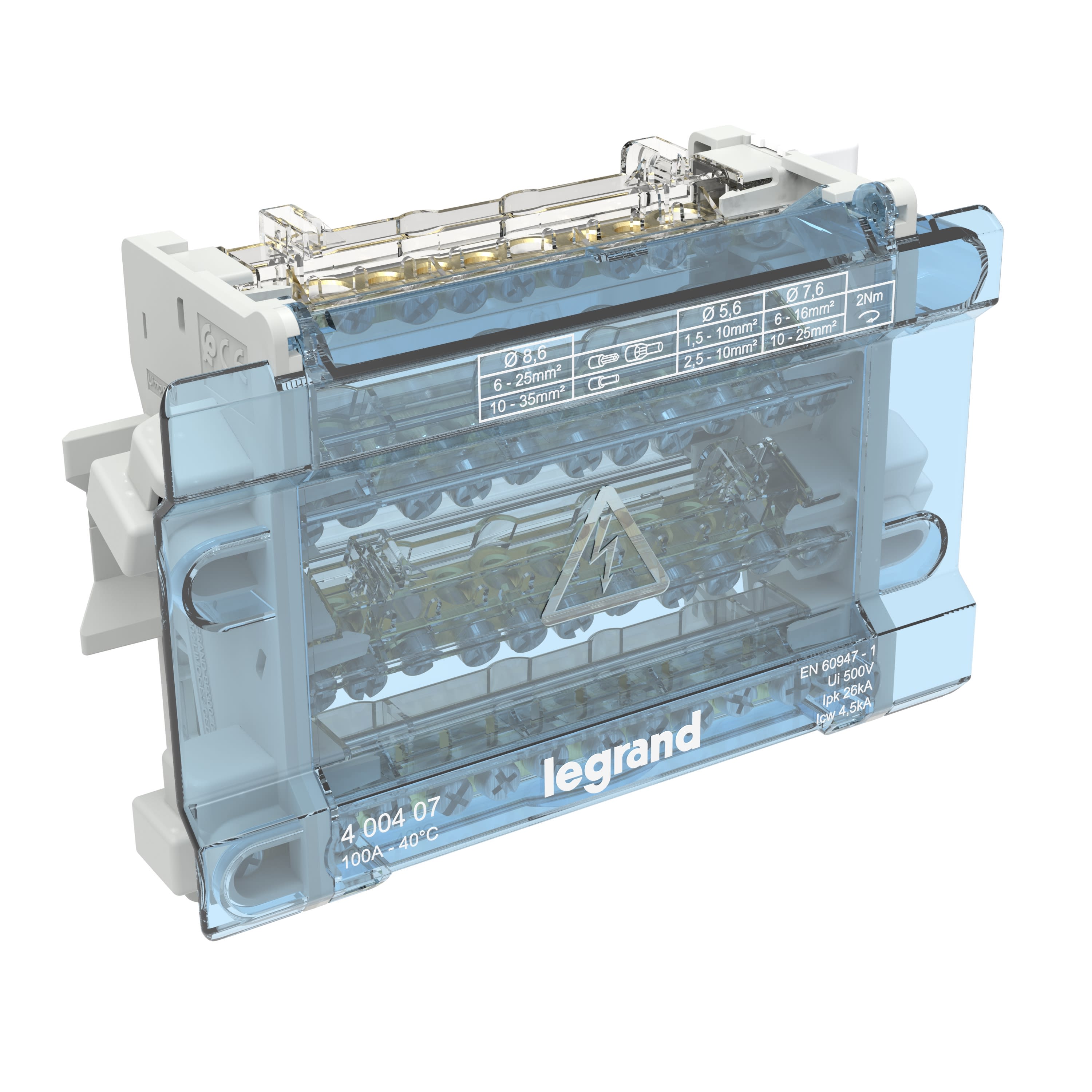 LEGRAND - LEG400407 RIPARTITORE MODULARE 4P 100A 8M