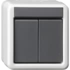 GIRA - GGI516230 PS.AB 2X 2 PUNTI KNX SOPRA INT. PROT.AC.